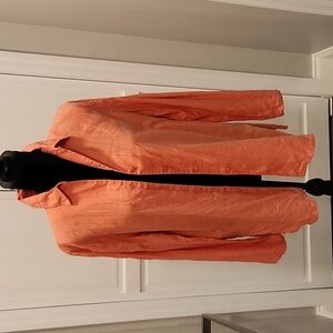 Linen button-down shirt